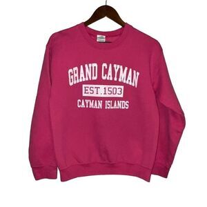 Cayman Islands Pink Crewneck Sweatshirt